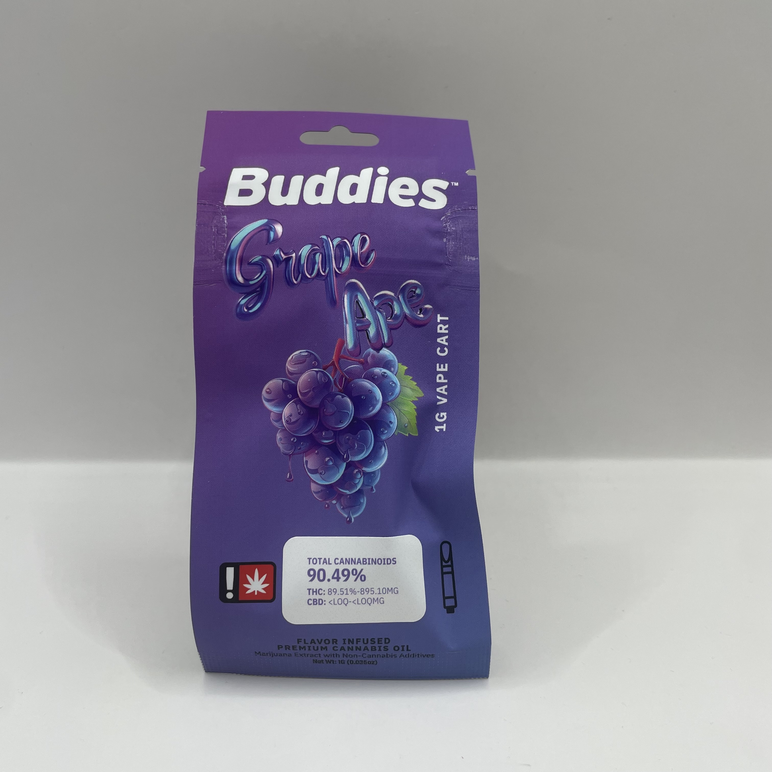 Photograph of product: Grape Ape Flavored Cart (Buddies)