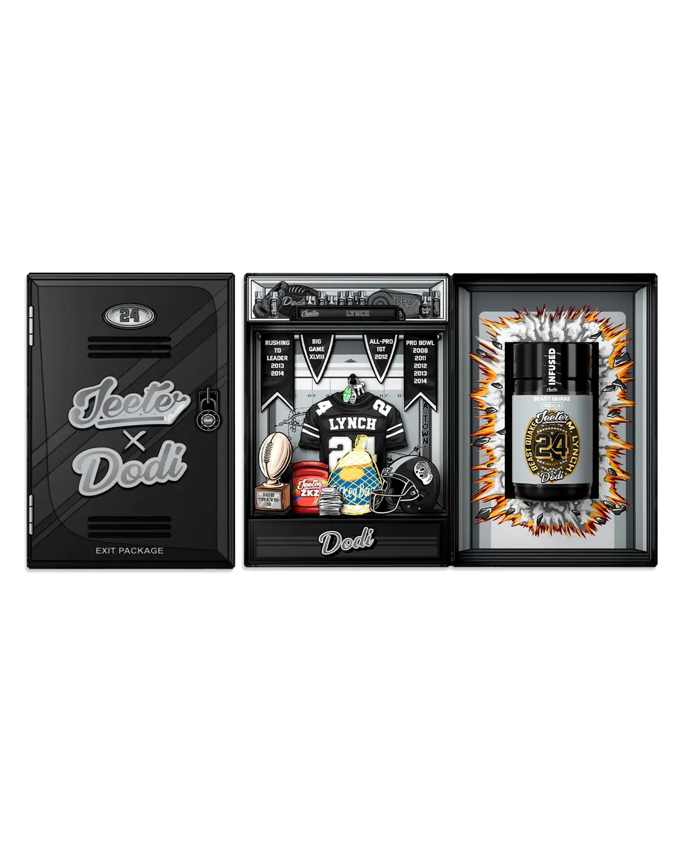 Photograph of product: Beast Quake | Infused Pre-Roll 5pk | 2.5g