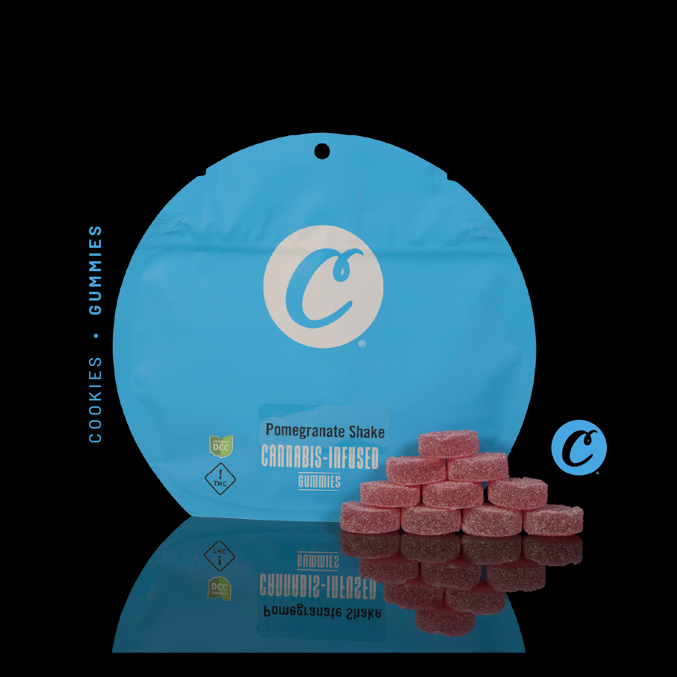 Photograph of product: | Pomegranate Shake Gummies |
