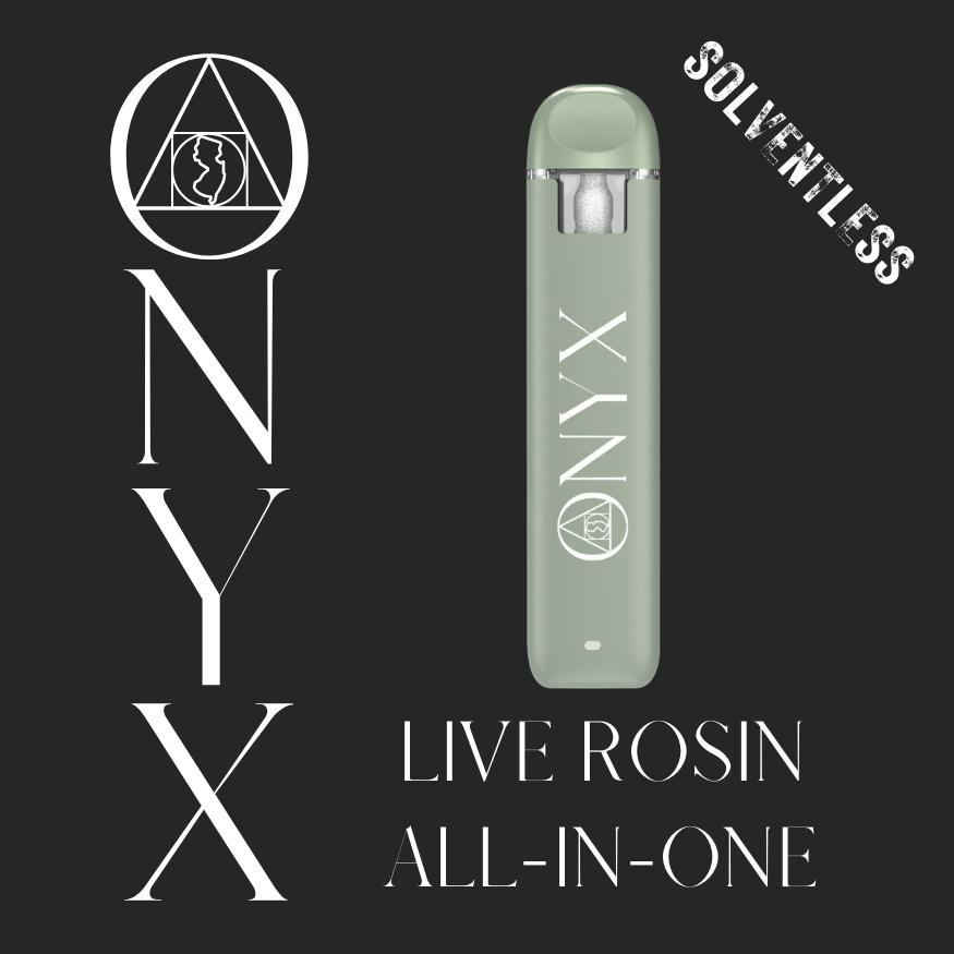 Photograph of product: Onyx | Blueberry Jelly (I-H) Disposable Live Rosin Vape | .5g