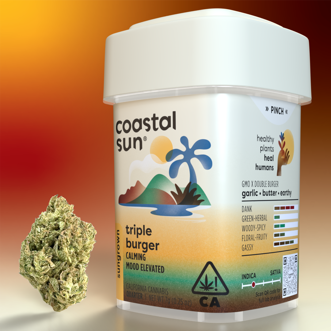 Photograph of product: Coastal Sun | Triple Burger - 7g