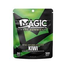 Photograph of product: Kiwi Gummies 200mg (4pk) (H)