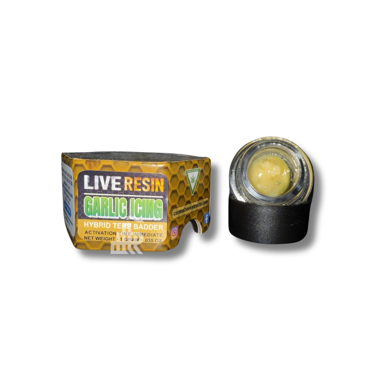 Photograph of product: Garlic Icing | Terp Badder