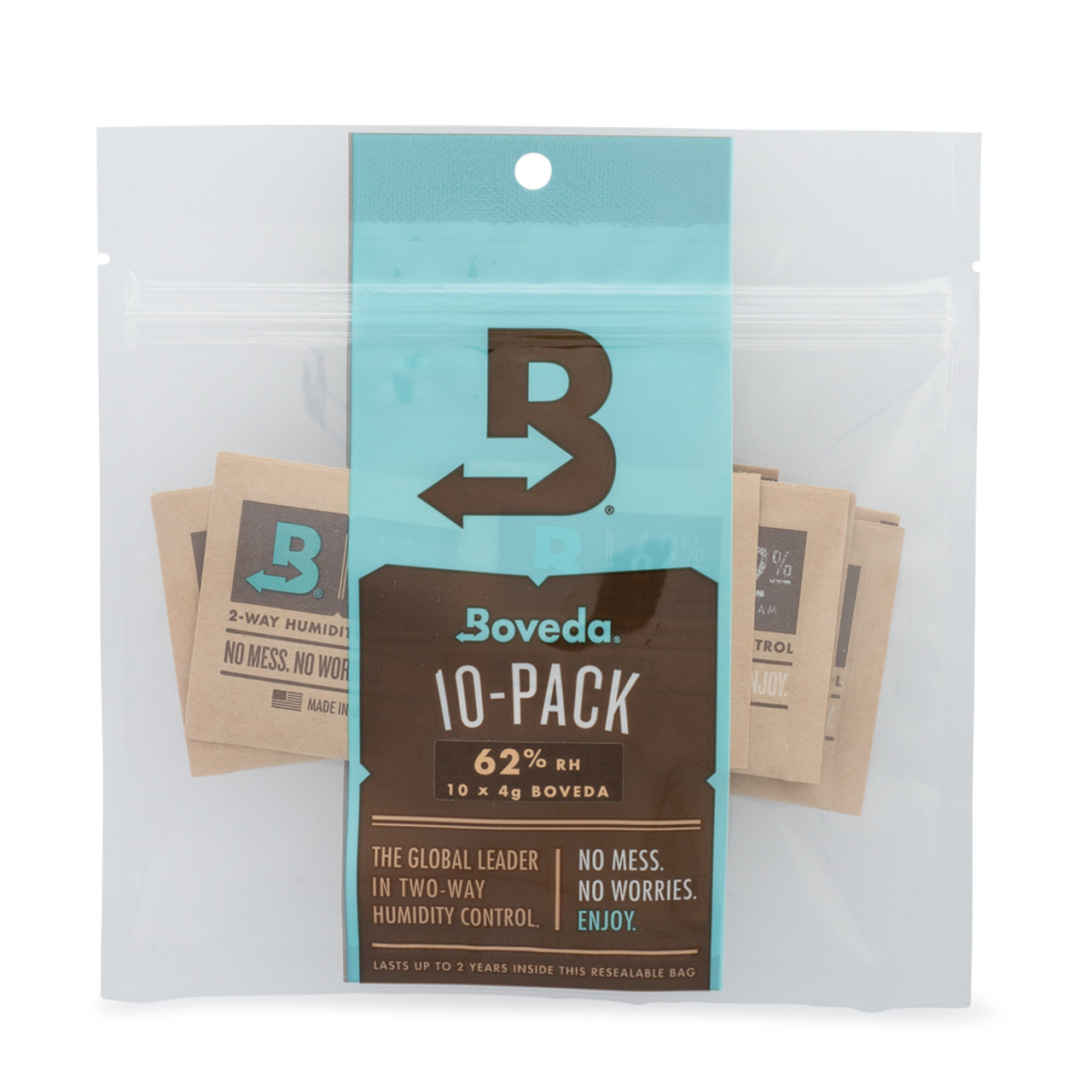 Photograph of product: BOVEDA 62% | 4g |  10 Packets