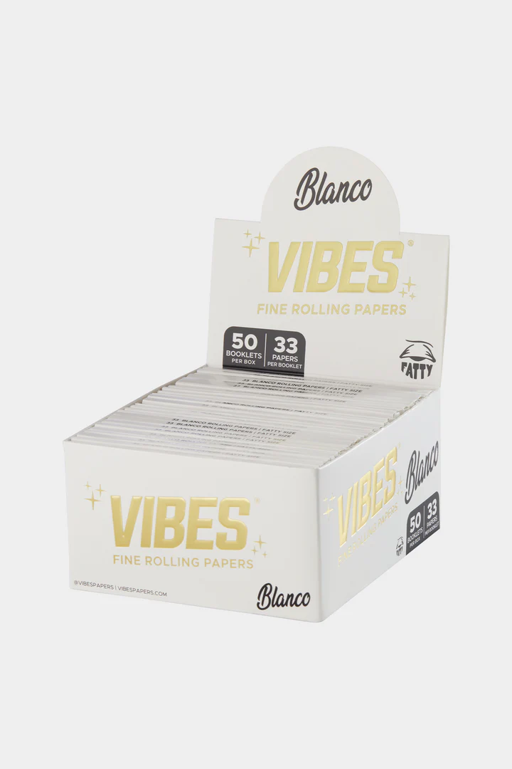 Photograph of product: Blanco | Fine Rolling Papers | 33 Pack | Vibes x Fatty