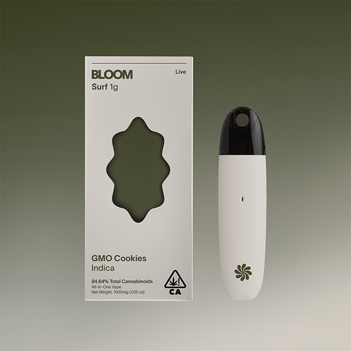 Photograph of product: Bloom live | GMO Cookies | AIO | 1g