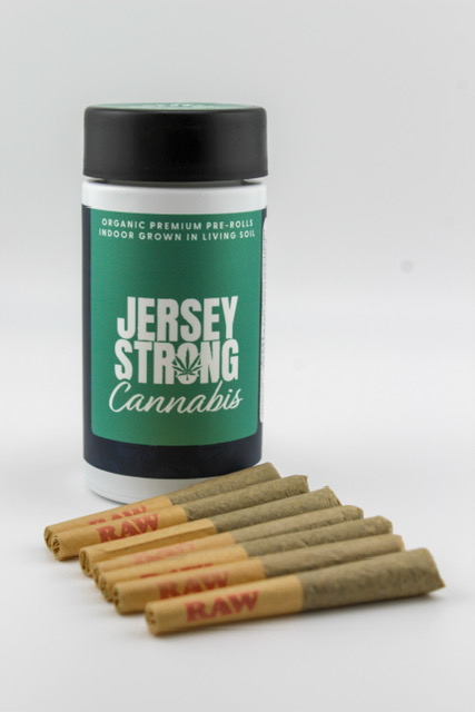 Photograph of product: Jersey Strong - Purple Panty - Pre-Roll - 7-Pack (H)