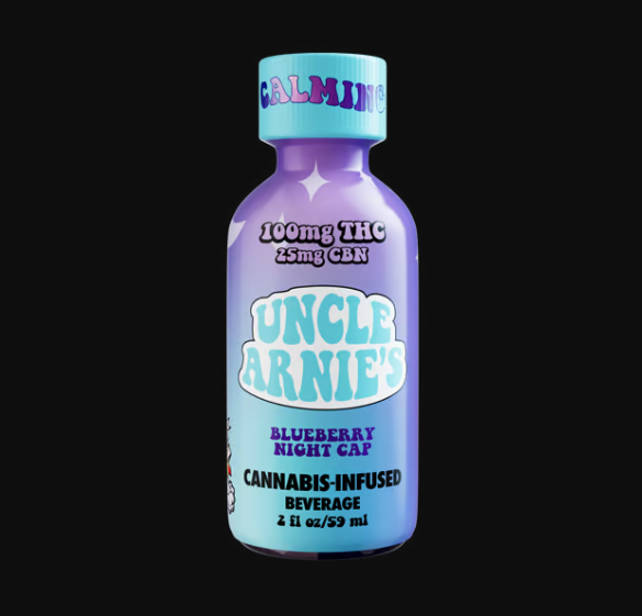 Photograph of product: Blueberry Nightcap - 4:1 (TH-oui/CBN) | Shot [2oz]