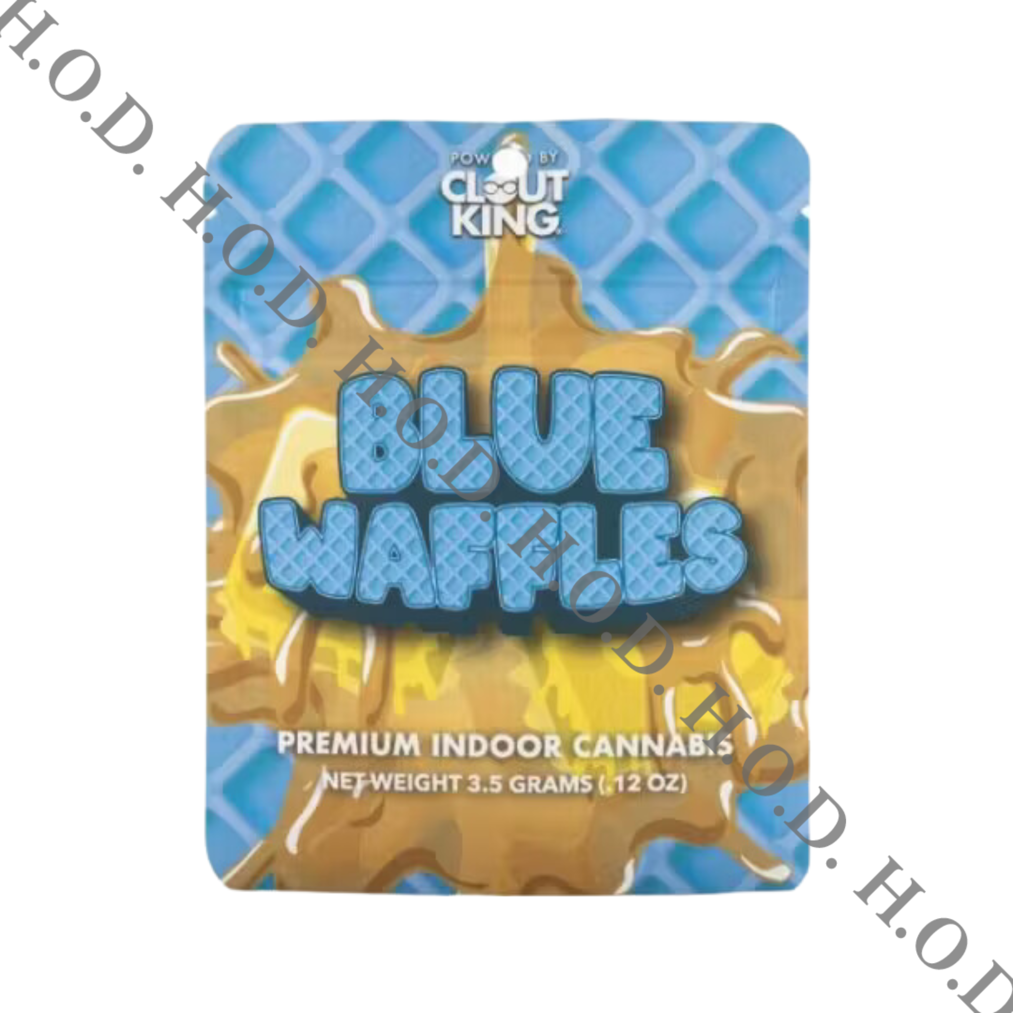 Photograph of product: Clout King Blue Waffles 3.5g