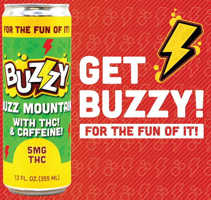 Photograph of product: Soda | Buzz Mountain | 5mg