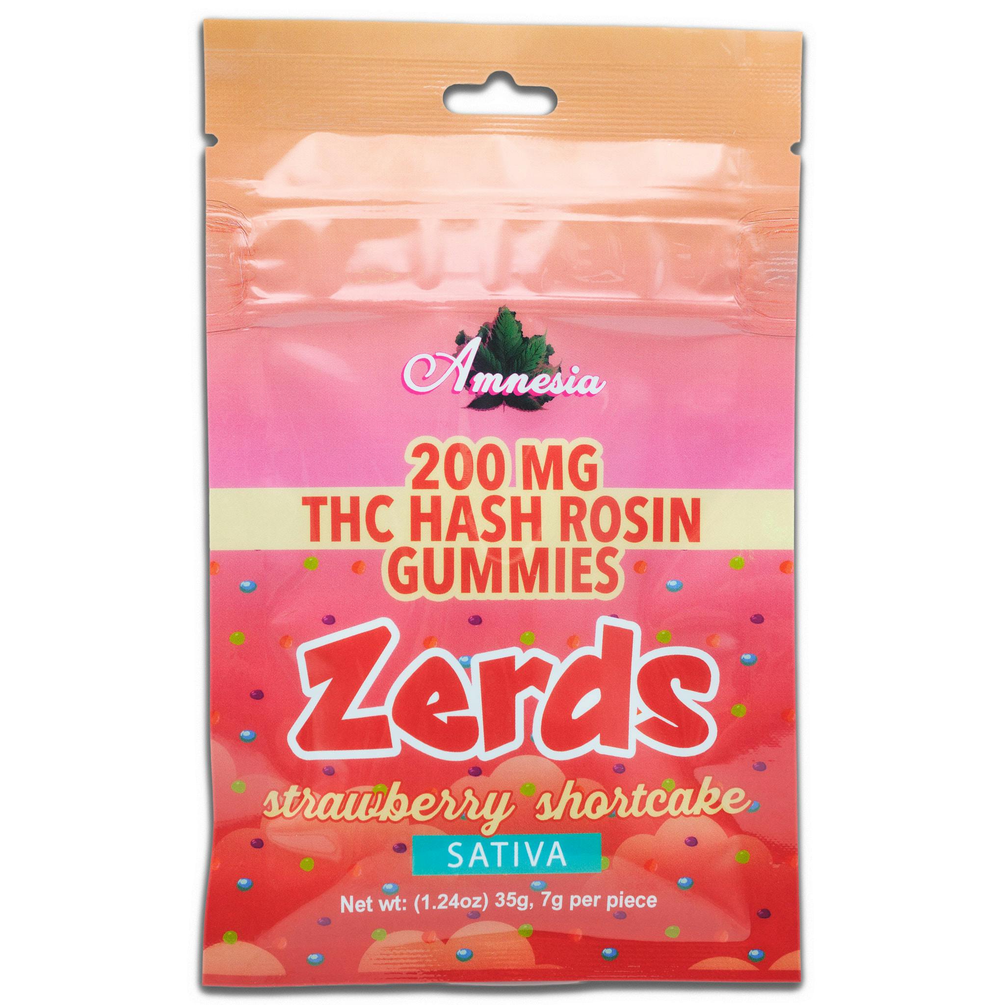 Photograph of product: AMNESIA | au chocolat ROSIN GUMMIES | 200MG | LEMON CHEESECAKE