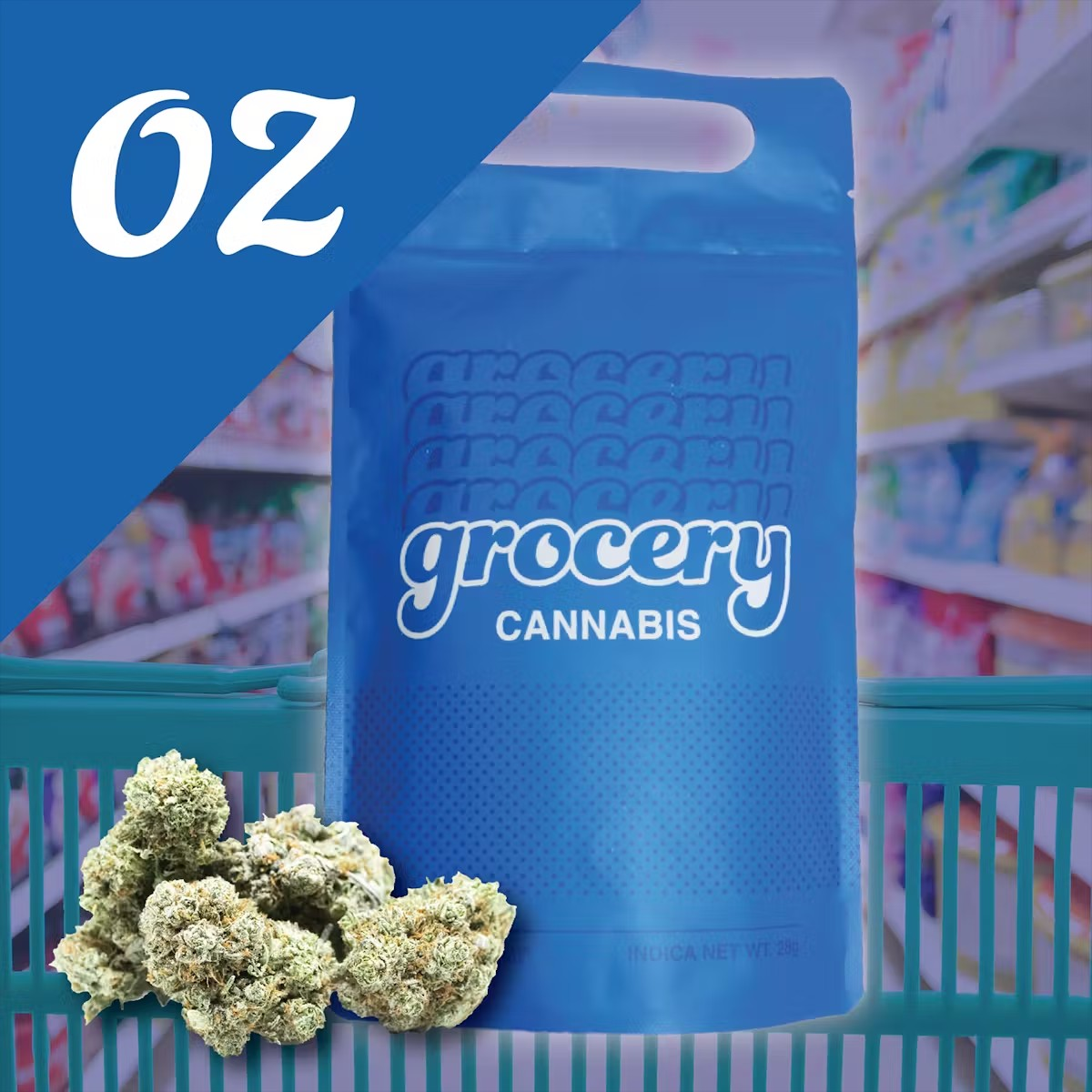 Photograph of Product: Grocery | Flower | RS-11 | Indica - 28g