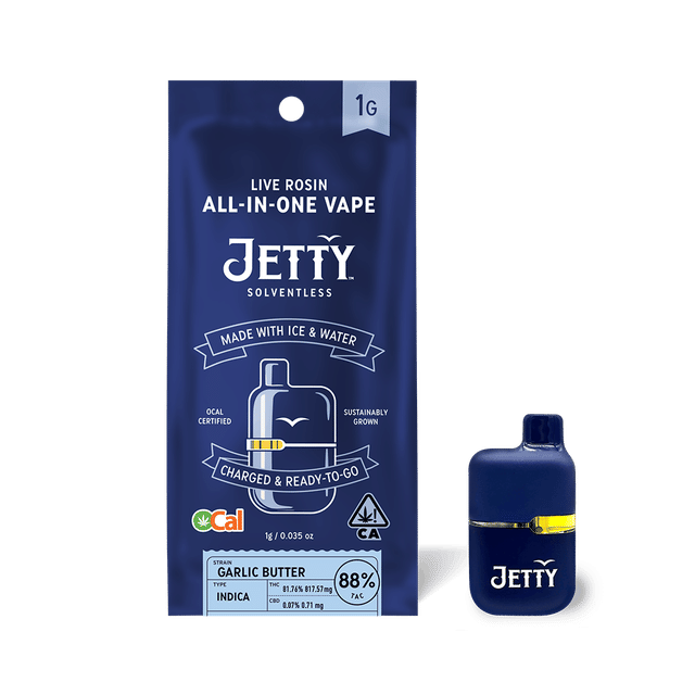 Photograph of product: Garlic Butter | 1g Rosin AIO