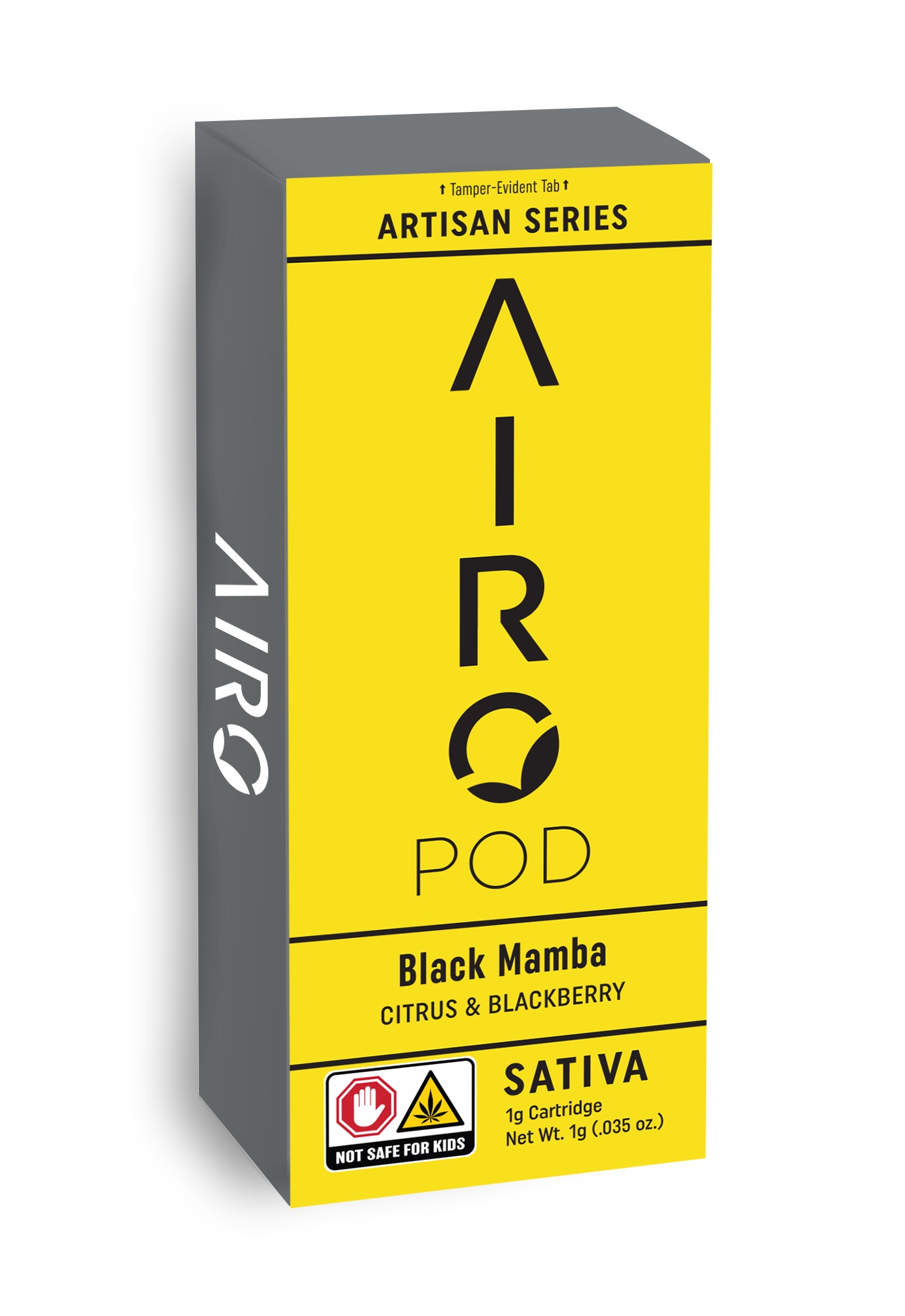 Photograph of product: Airo | Distillate Cart | Black Mamba | 1g