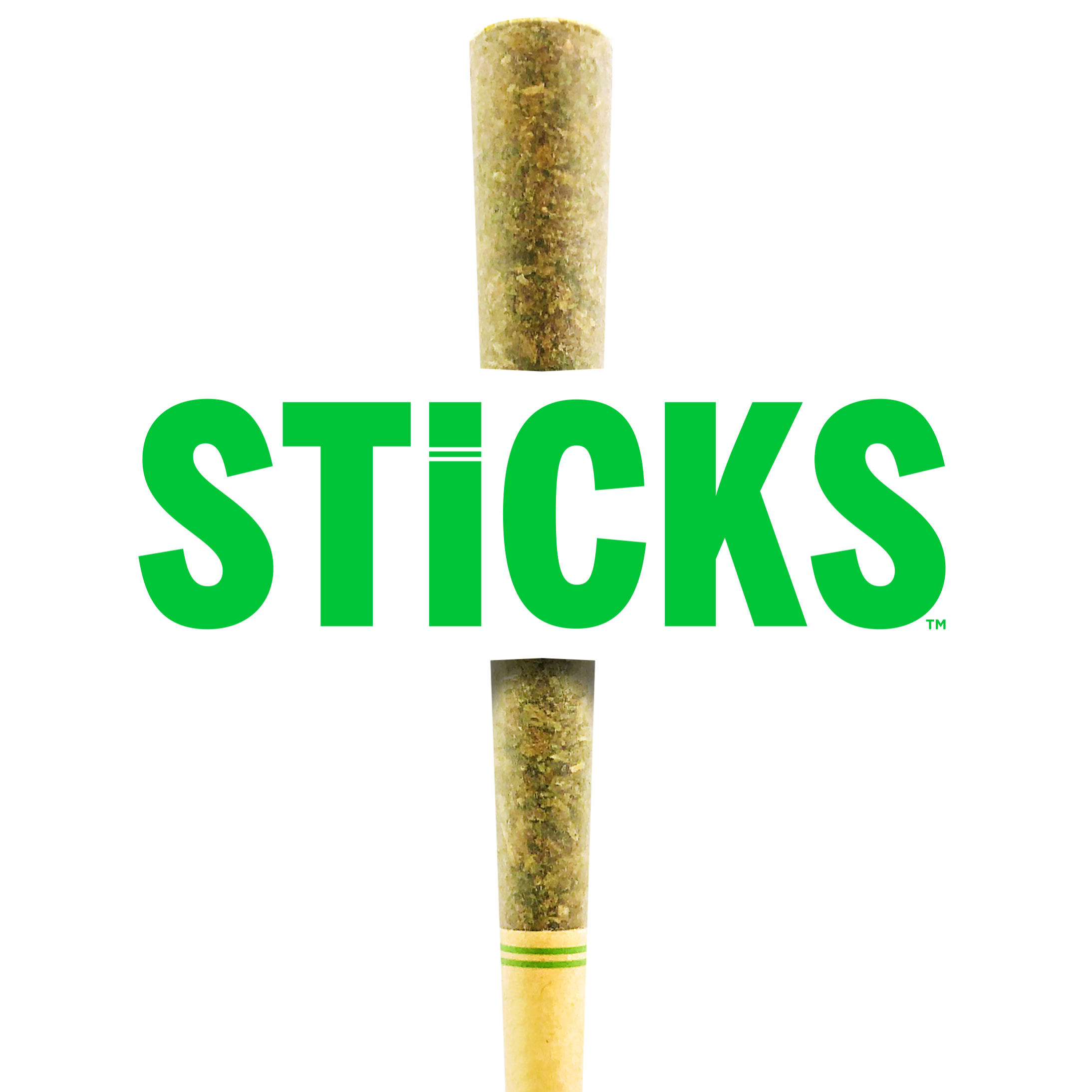 Photograph of product: STICKS 1g Pre-Roll -  Wintergreen OG