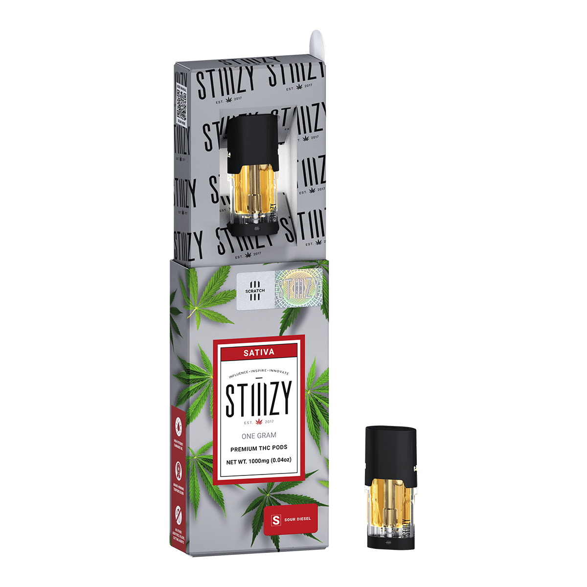 Photograph of product: SOUR DIESEL STIIIZY POD - GRAM