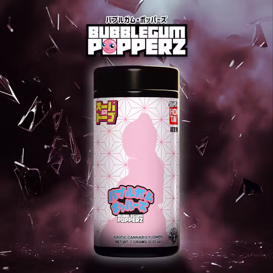 Photograph of Product: Bubble Gum Popperz | Flower  7g
