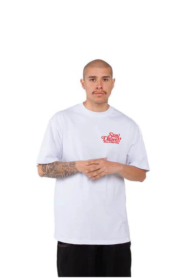 Photograph of product: Stay Dazed T-Shirt - White