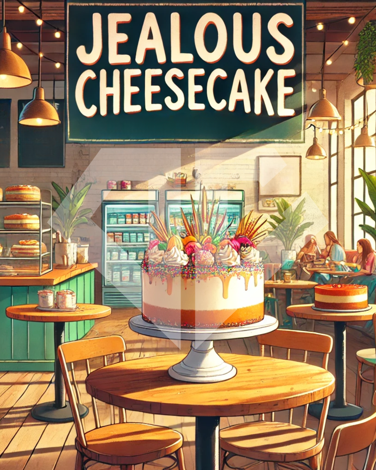 Photograph of product: DELI - Jealous Cheesecake - 28g