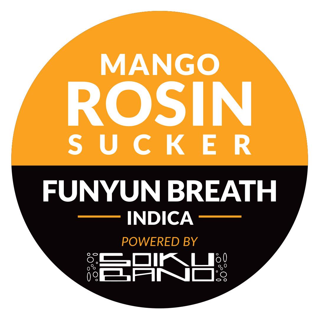 Photograph of product: Mango Rosin Sucker