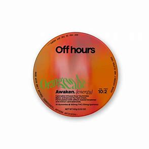 Photograph of product: Off Hours - Awaken Orange (TH-ouiV) - 10mg/10pk Gummies