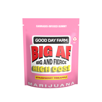 Photograph of product: Good Day Farm | Gummies | Big AF Strawberry Pineapple 500mg