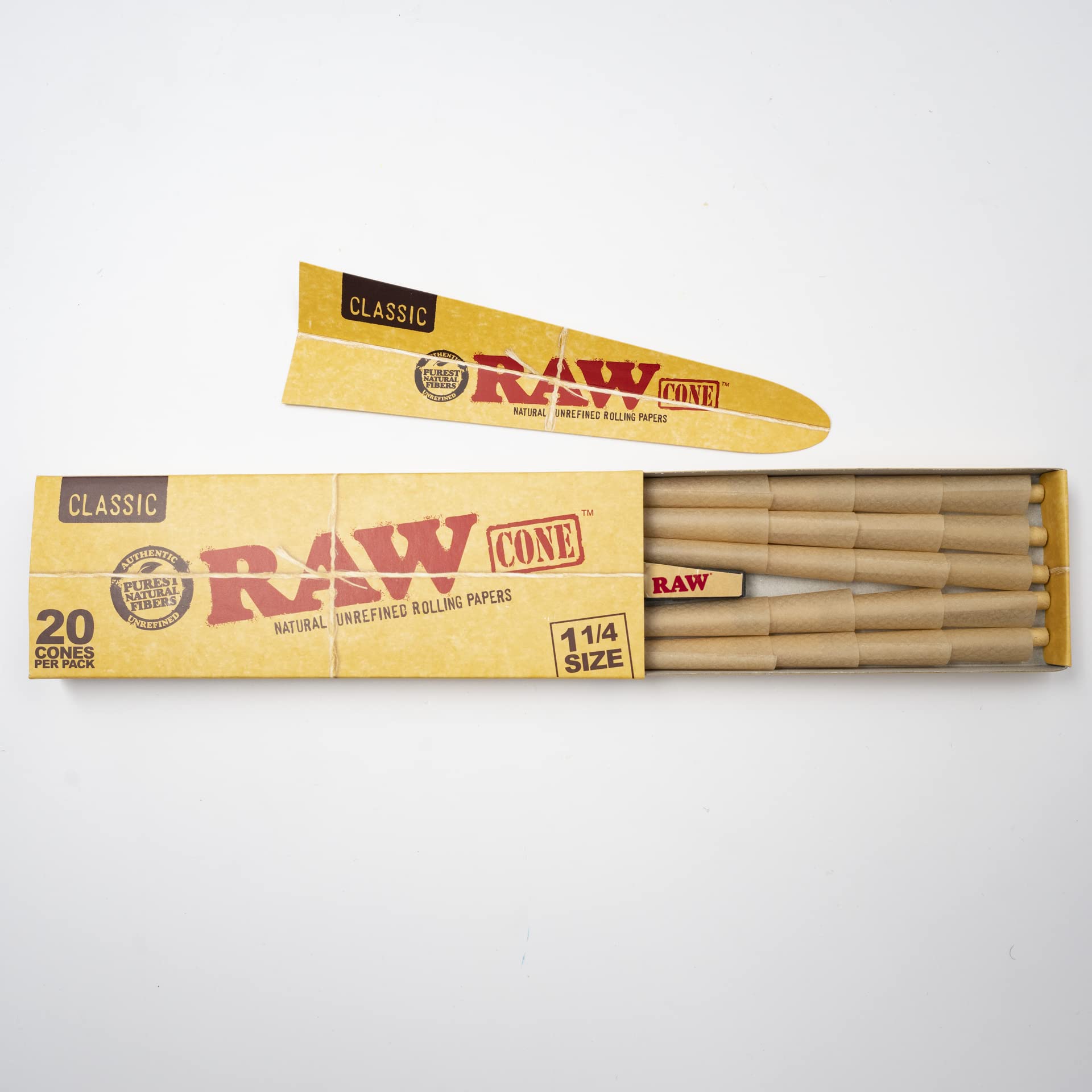 Photograph of product: RAW Cones Classic - 20 pack