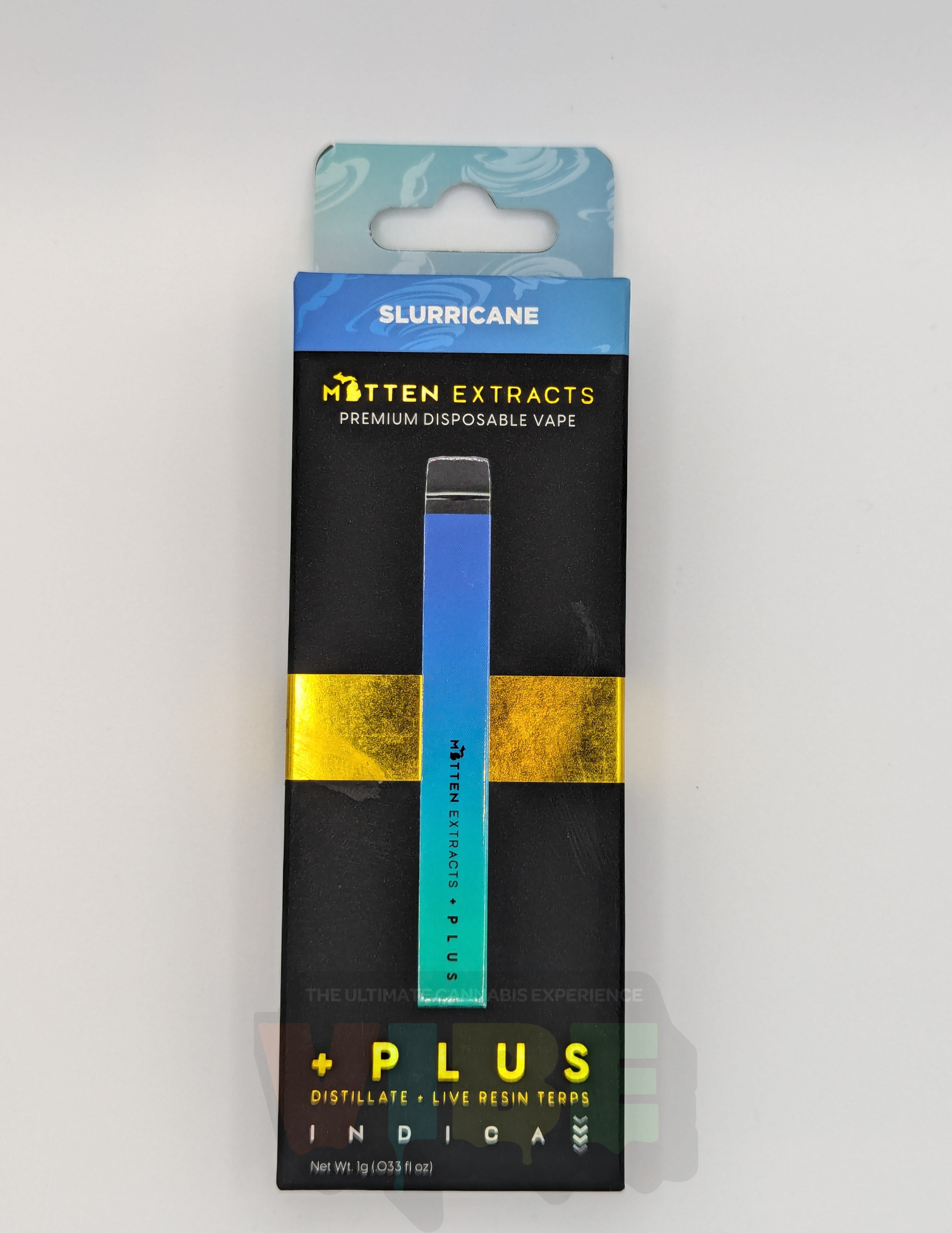 Photograph of product: Mitten Extracts | Lemonz |  1g Disposable Vape | REC