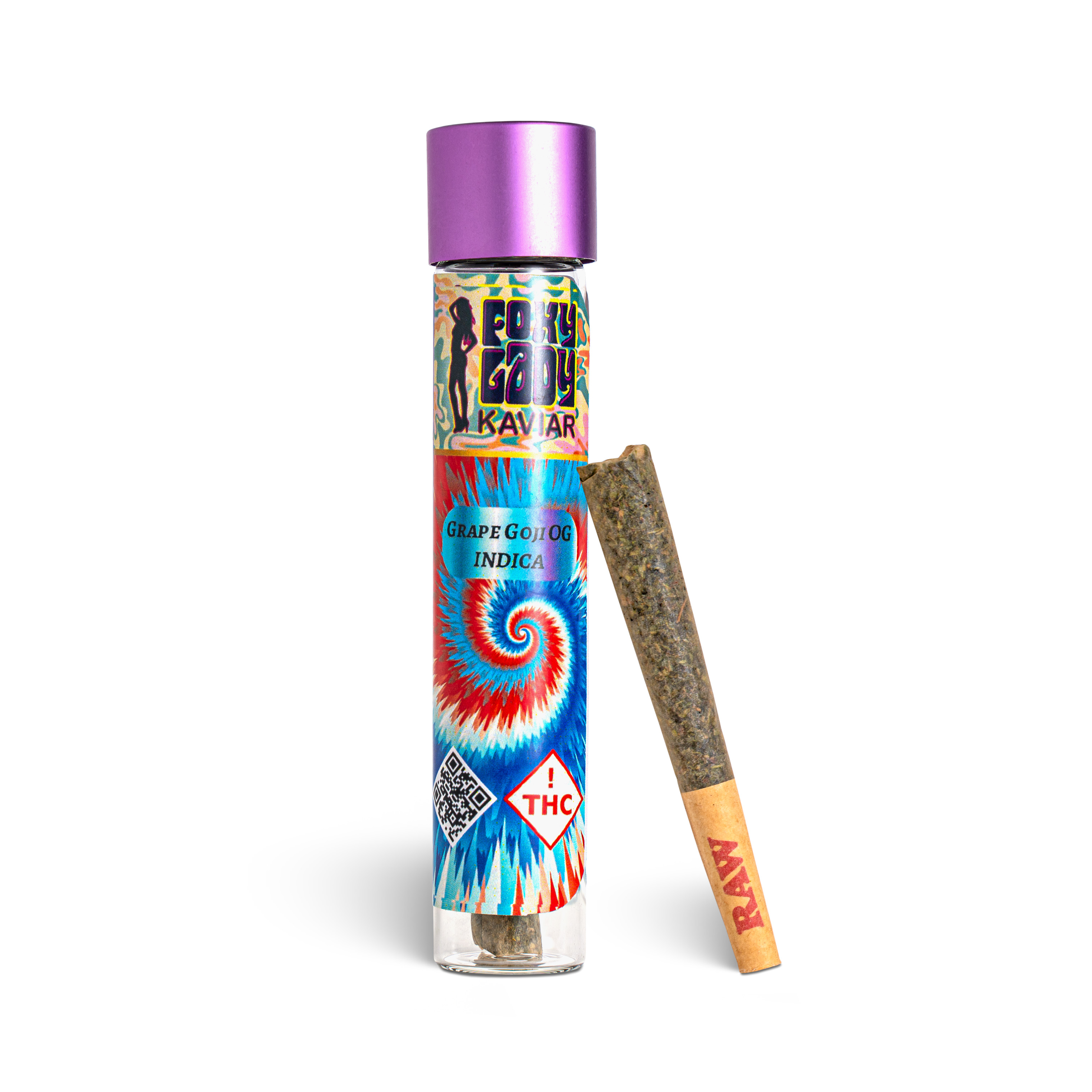 Photograph of product: Grape Goji OG Infused Pre-Roll
