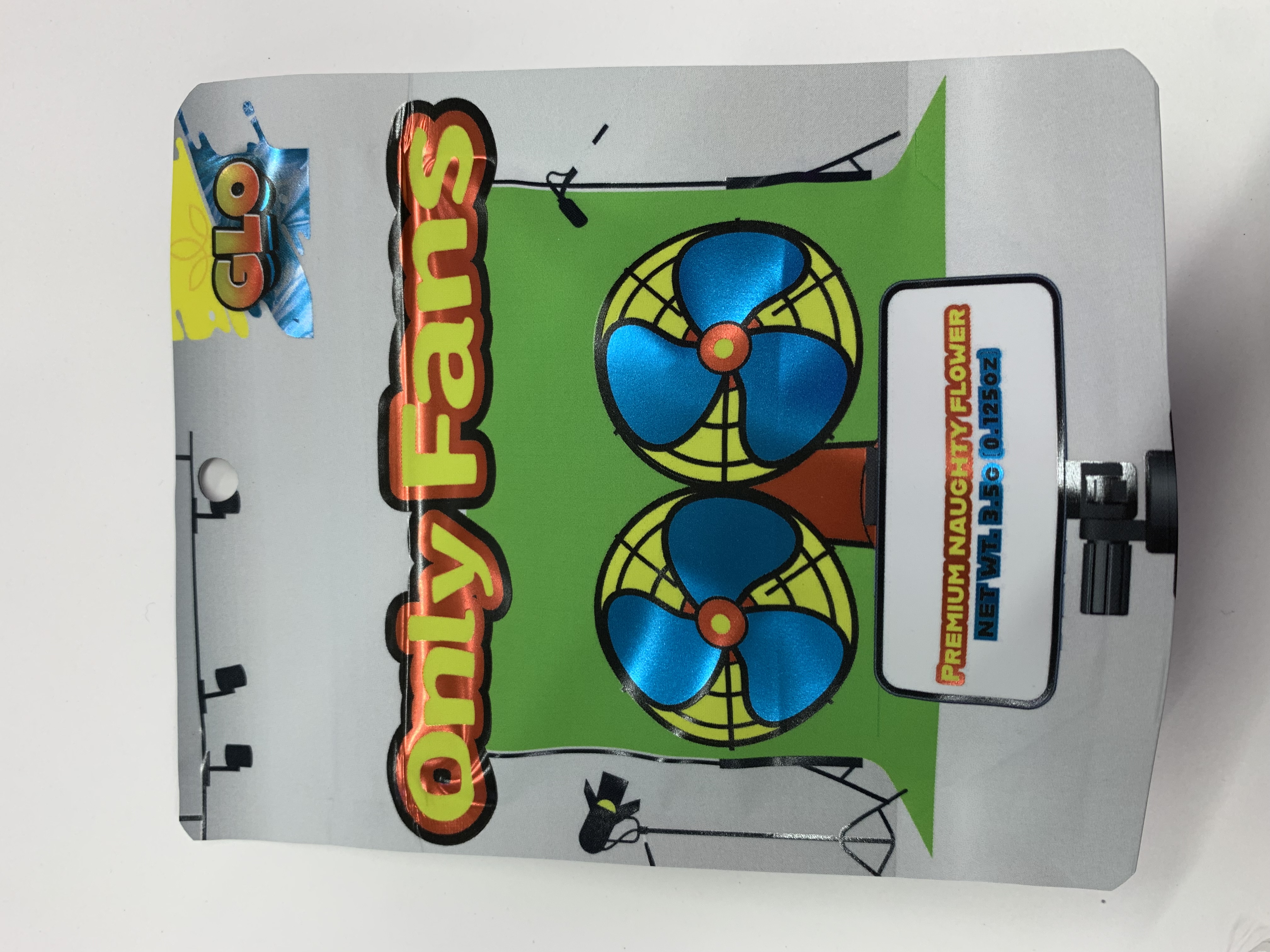 Photograph of product: Prepackaged - Glo - Only Fans - (Oui'd Hybrid) - 27.49% TH-oui - 3.5g