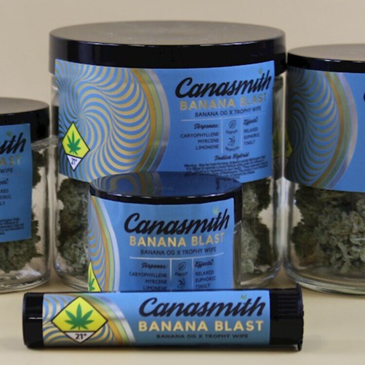 Photograph of product: Banana Blast Flower | 7g