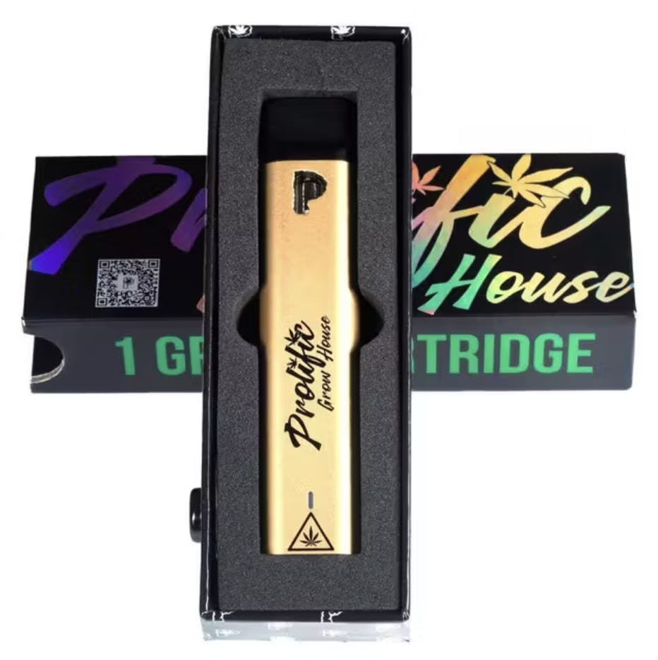 Photograph of Product: Prolific: Blueberry Cheesecake - 1g (DISPOSABLE VAPE) Sativa