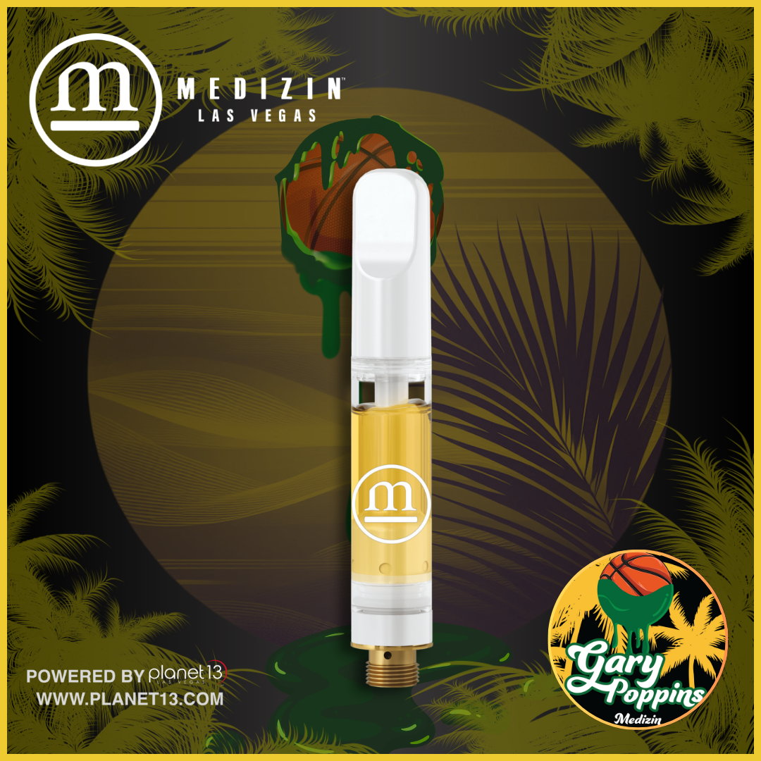 Photograph of product: Gary Poppins .5g LR Vape Cart