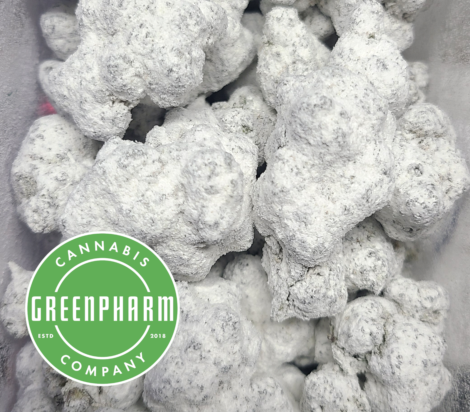 Photograph of product: Infused Flower | Fresh Canna | Snow Caps - Crumb Cake | Bulk - 2g