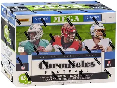 Photograph of product: Trading Cards | NFL | Mega | 2020 Chronicles Mega Box NFL