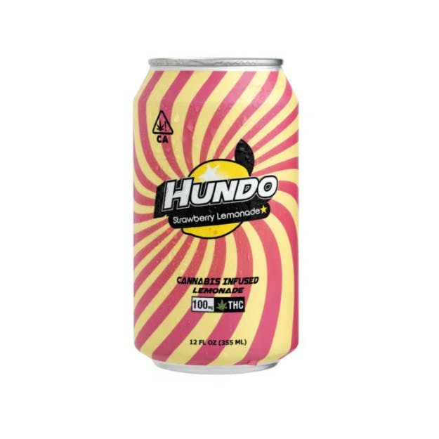 Photograph of product: Strawberry Lemonade - Hundo - 