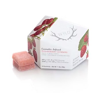 Photograph of product: Strawberry CBD 20: ummies