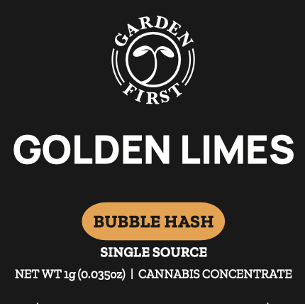 Photograph of product: Garden First Oui'd Bubble au chocolat: Golden Limes