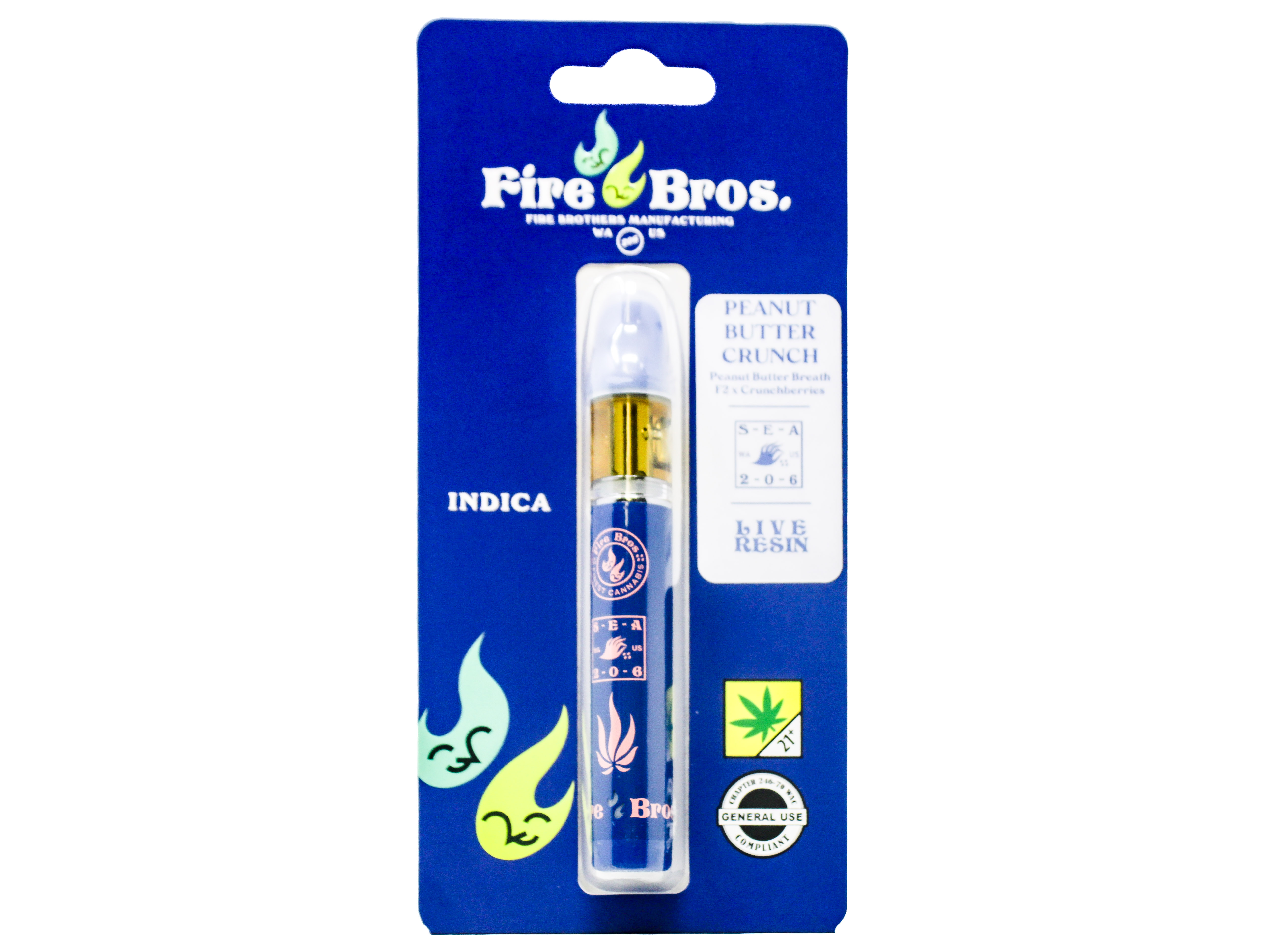Photograph of product: FRB Peanut Butter Crunch Disposable Live Resin Cart 50498