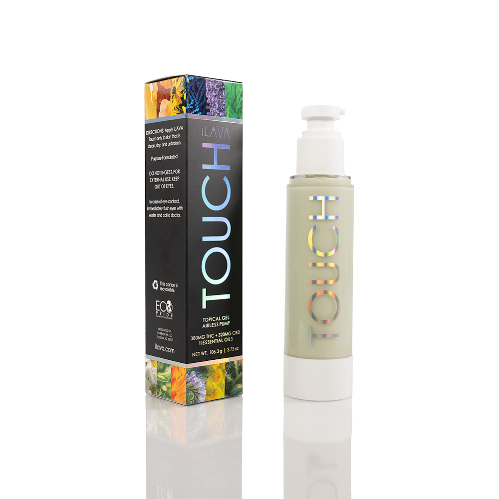 Photograph of Product: iLAVA Touch 3.75oz. (380mg THC/320mg CBD) - Hybrid