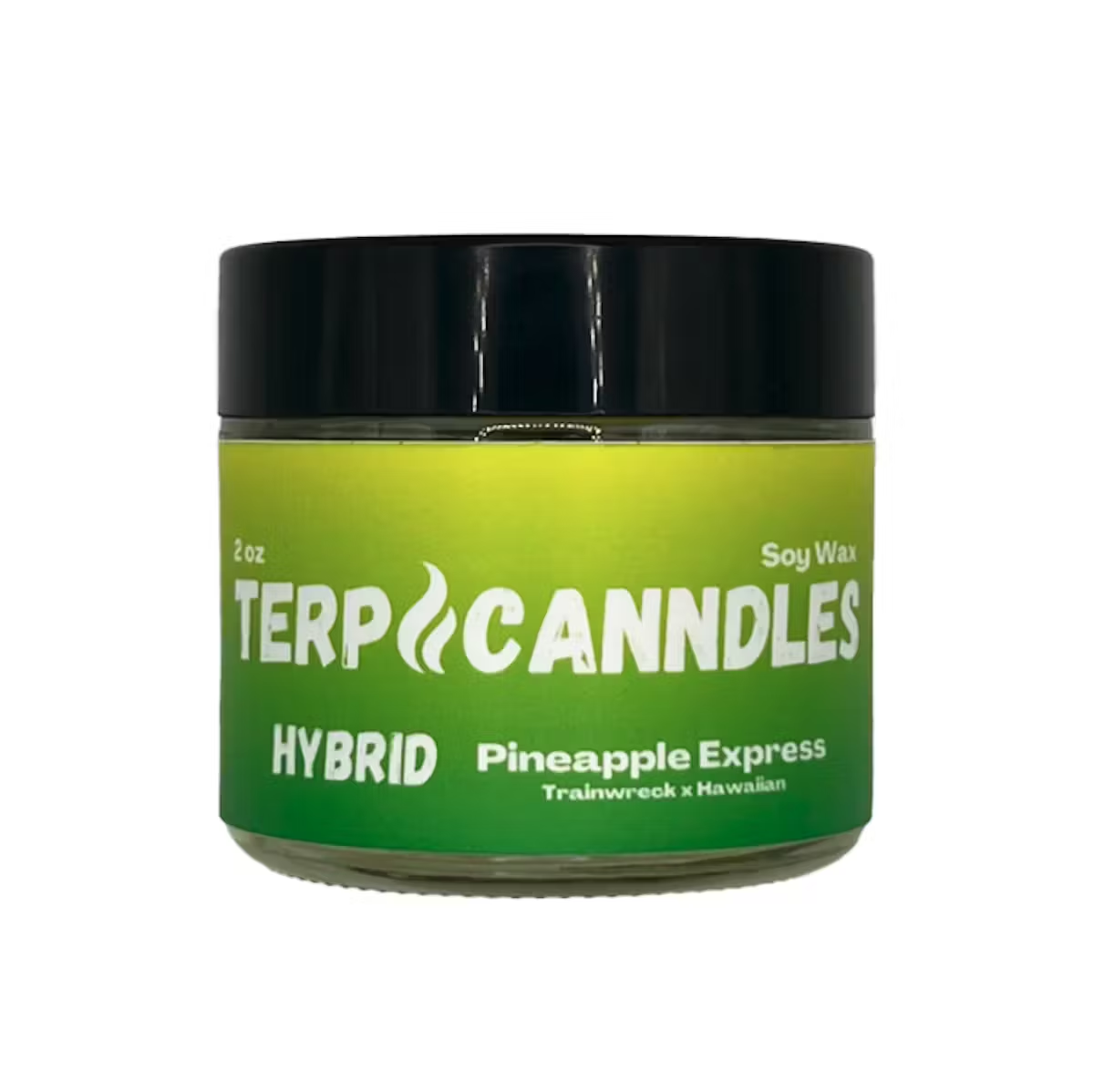 Photograph of product: Terp Canndles - Candle - Pineapple Express - 2 oz