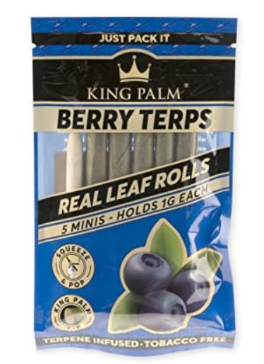 Photograph of product: KING PALM - BERRY TERP - 5PK
