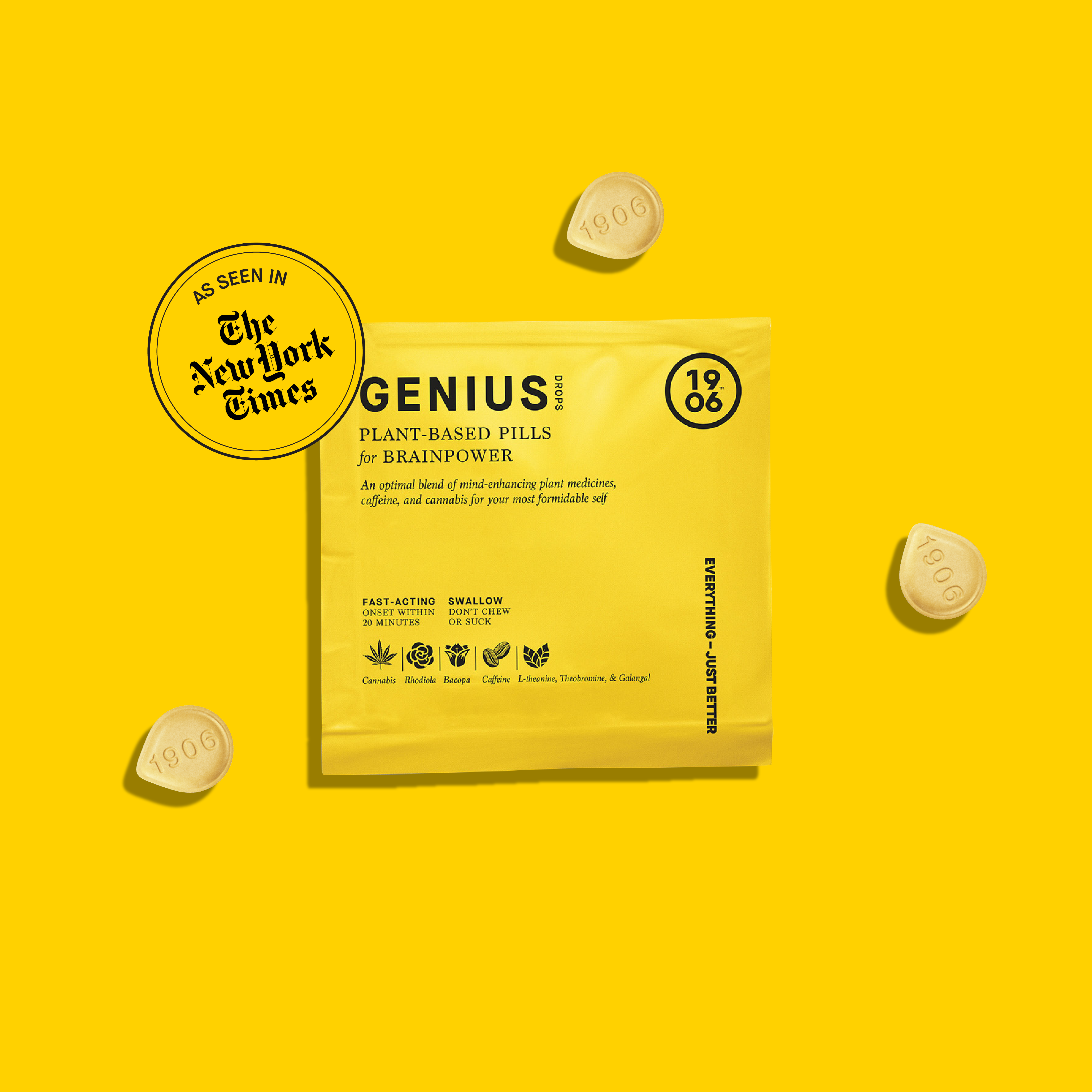 Photograph of Product: Genius Drops 4-pack