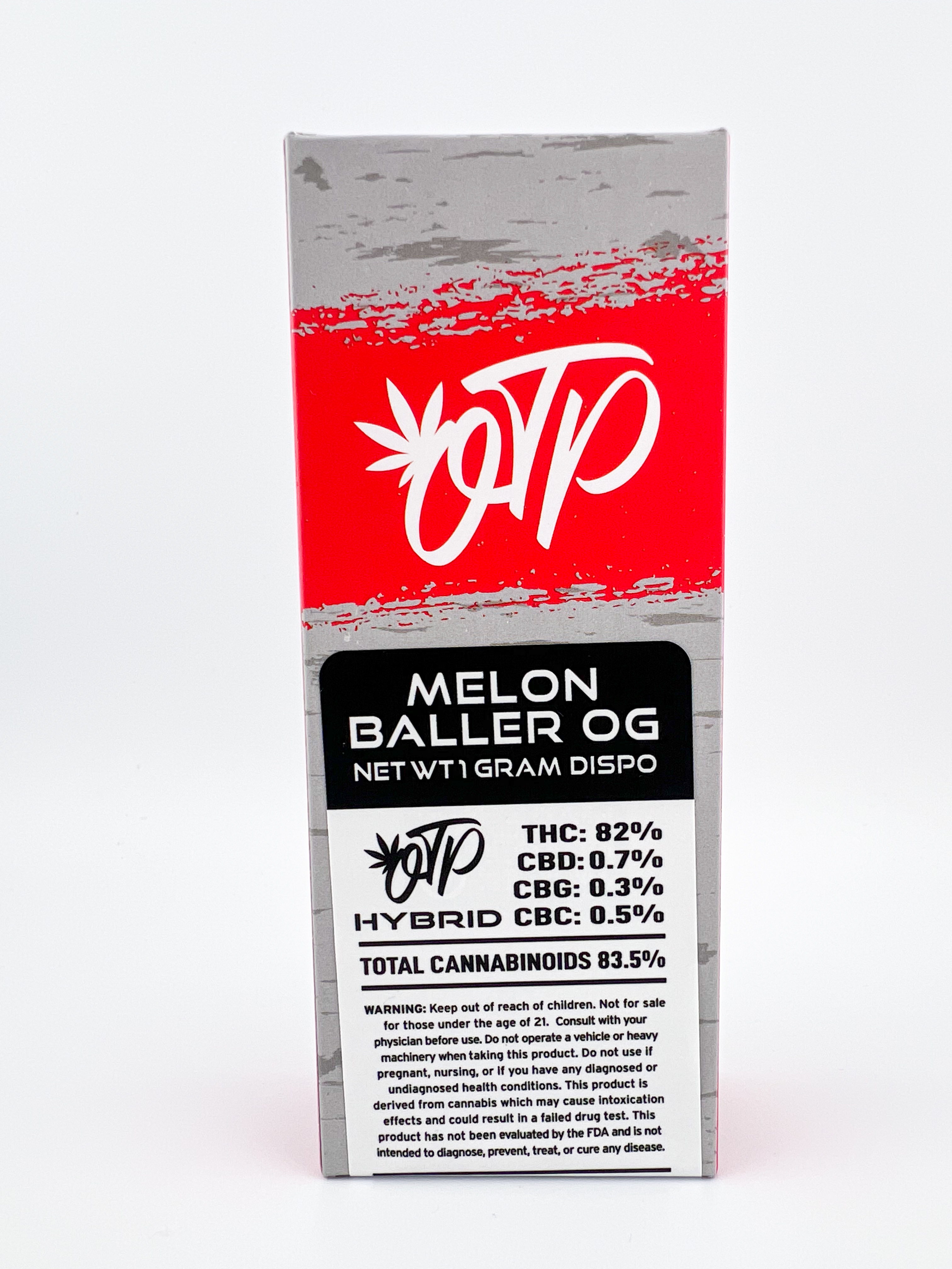Photograph of product: Off The Path - Melon Baller OG - Hybrid - 1g Disposable Vape