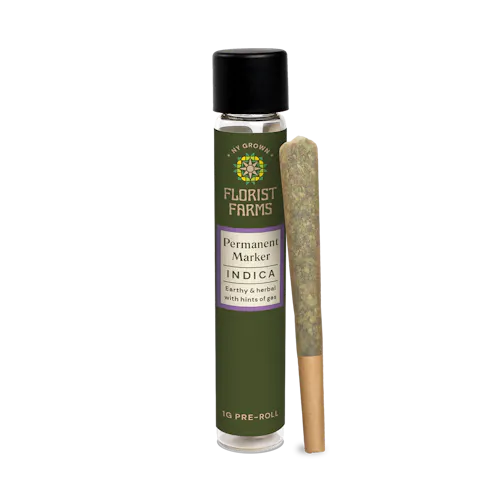 Photograph of product: Florist Farms | Permanent Marker | Oui'd |  Preroll | 1g