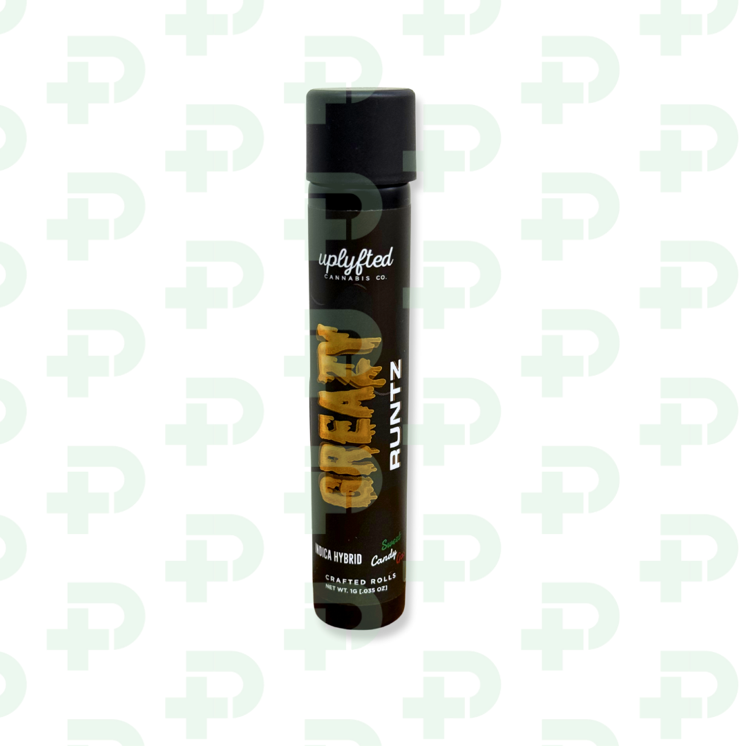 Photograph of product: Uplyfted Preroll - Greazy Runtz