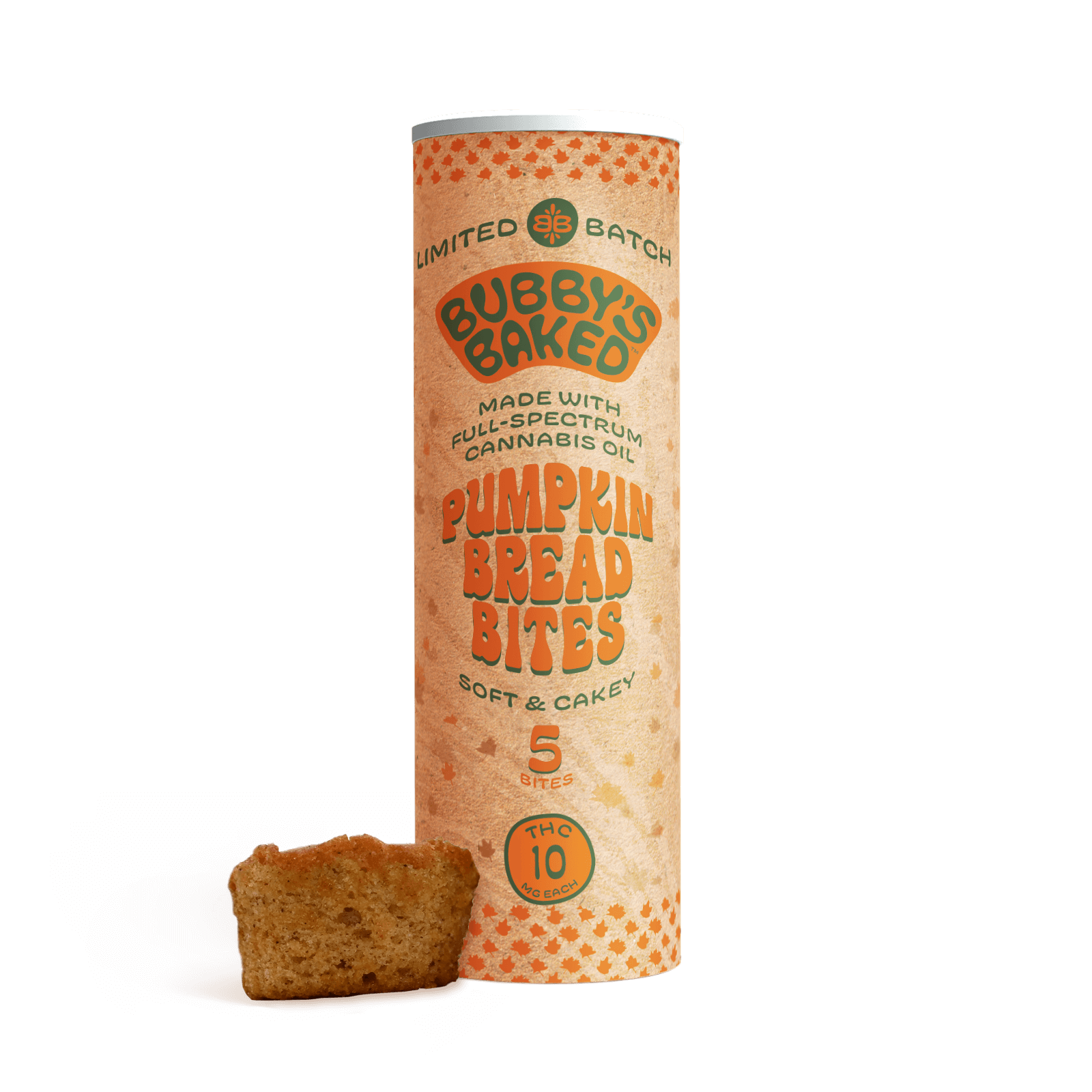 Photograph of product: Pumpkin Bites [5pk] (50mg TH-oui)