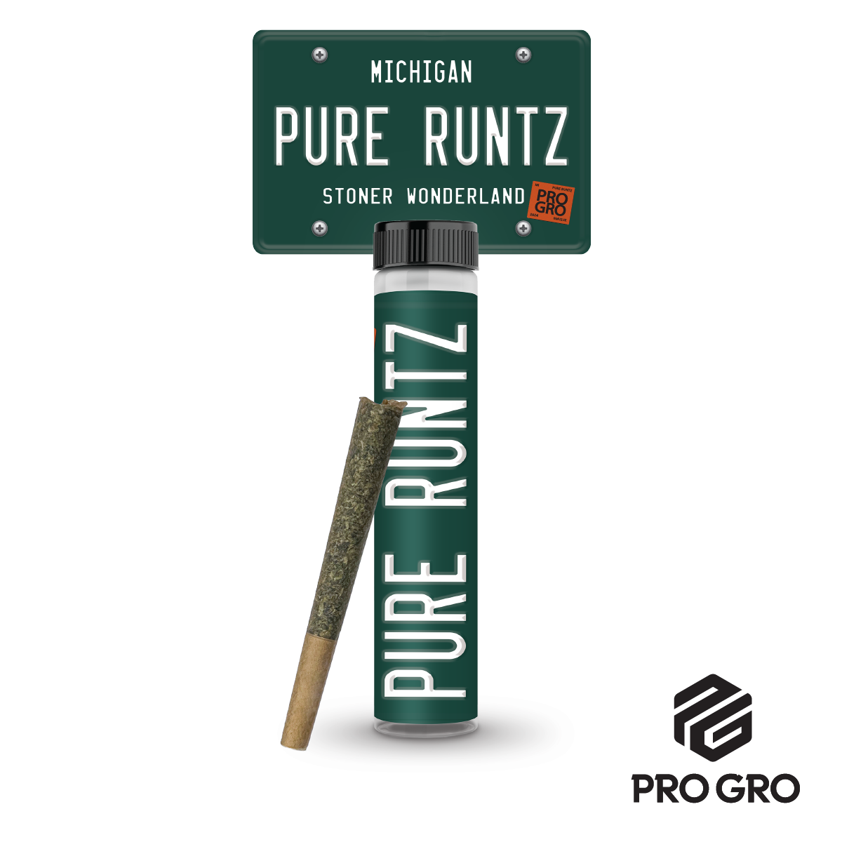 Photograph of product: ProGro Pure Runtz Pre-Roll | 1g