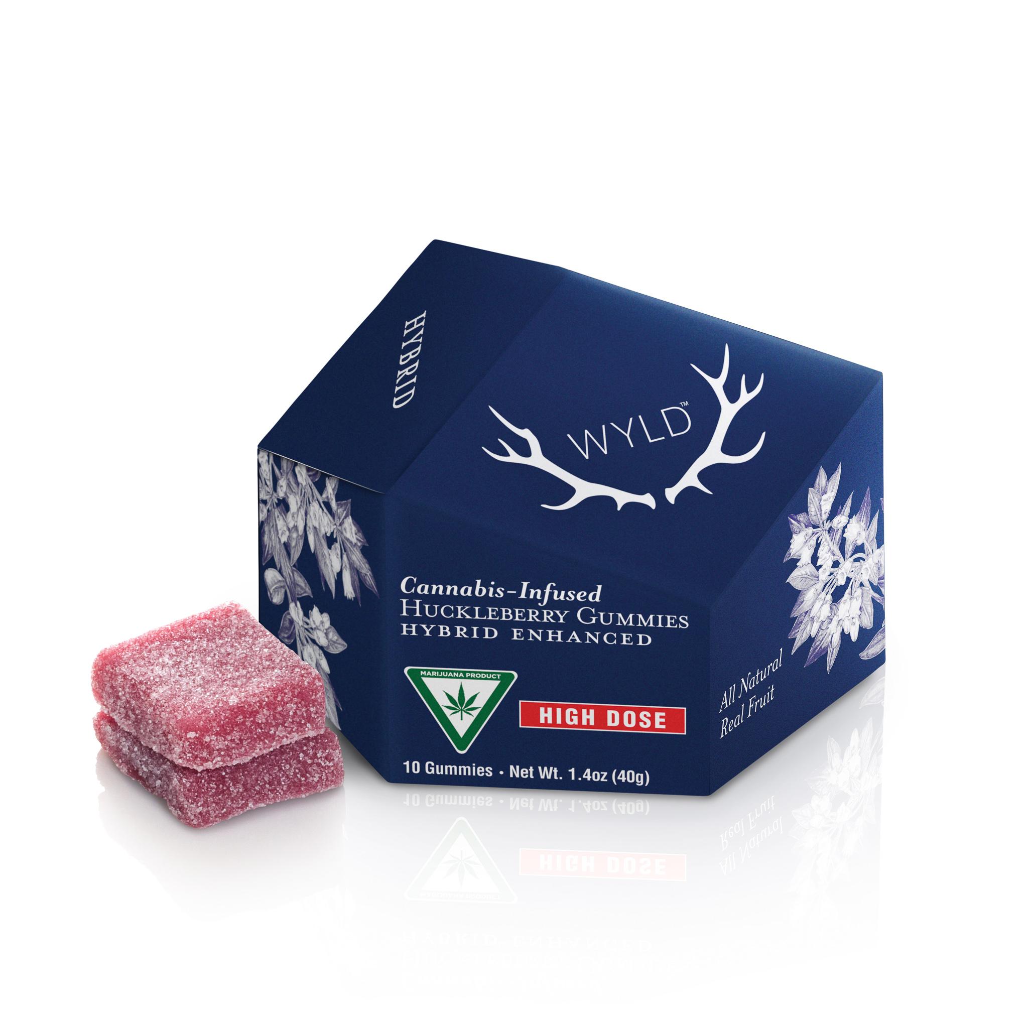 Photograph of product: Wyld - Gummies - Elderberry (TH-oui/CBN) - Oui'd - 200mg