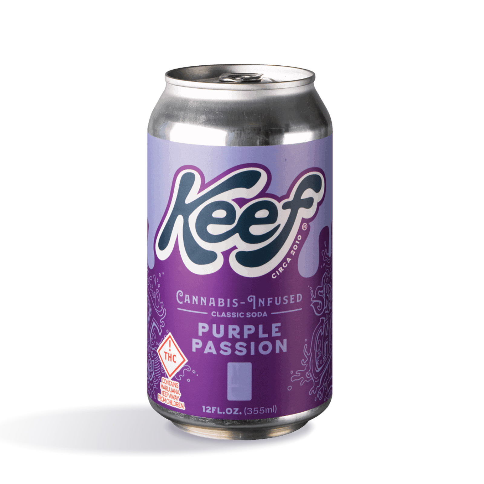 Photograph of product: Keef- Purple Passion Soda